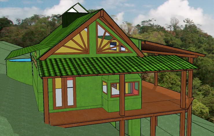 Example of tropical green building / sustainable design