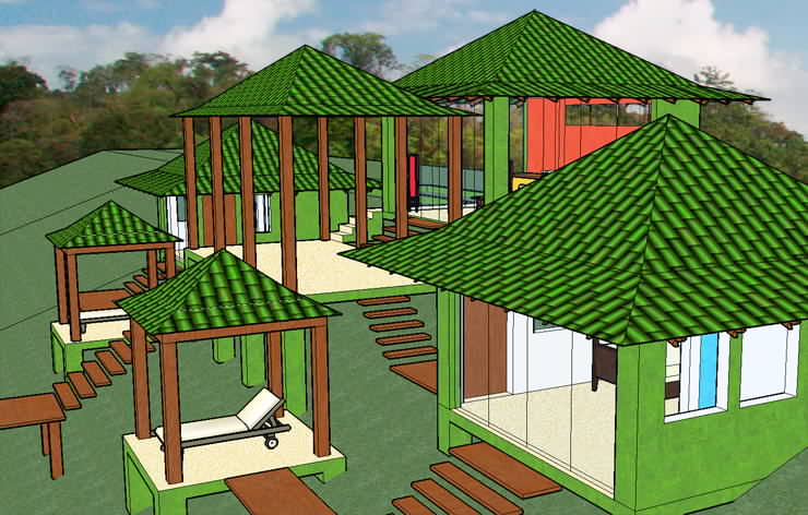 Example of tropical green building / sustainable design