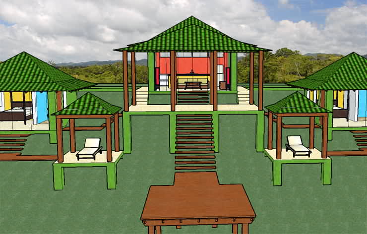 Example of tropical green building / sustainable design