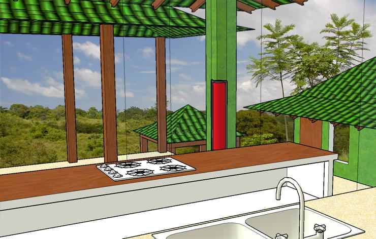 Example of tropical green building / sustainable design