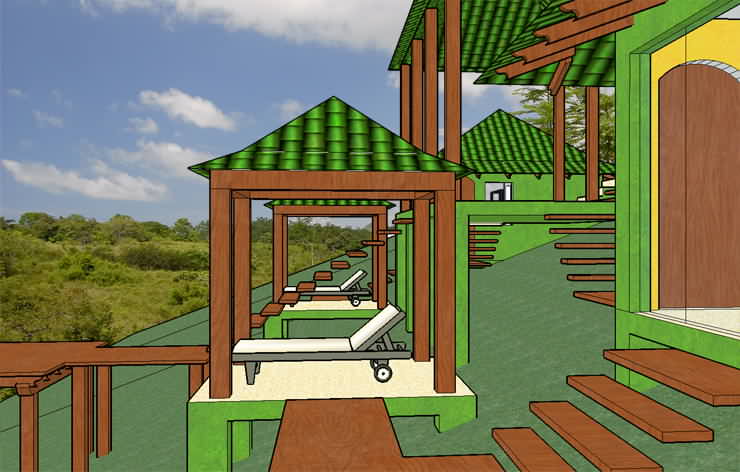 View of Eco House #3