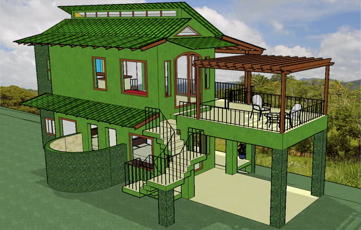 Example of tropical green building / sustainable design