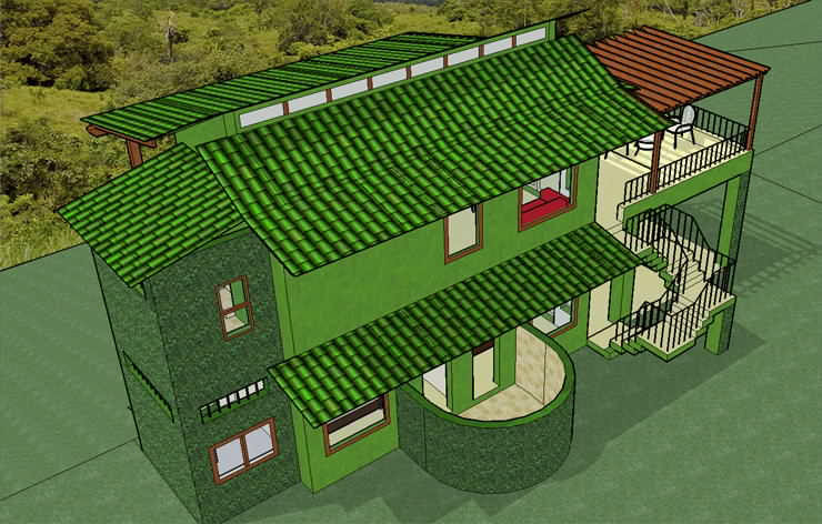 Example of tropical green building / sustainable design