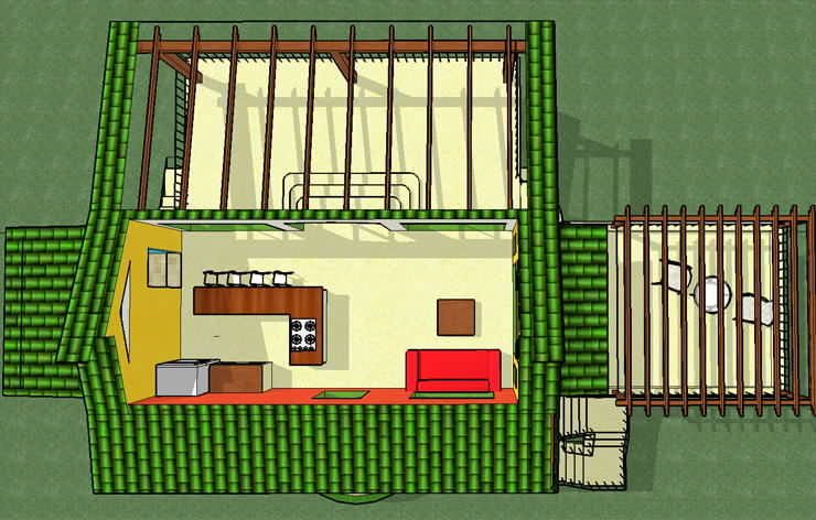 Example of tropical green building / sustainable design