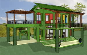 Eco House 4 - Casa Heliconia - Costa Rica Green Real Estate