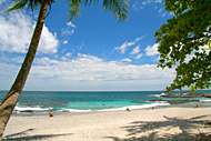 Las Manchas, perhaps the most beautiful beach in Montezuma